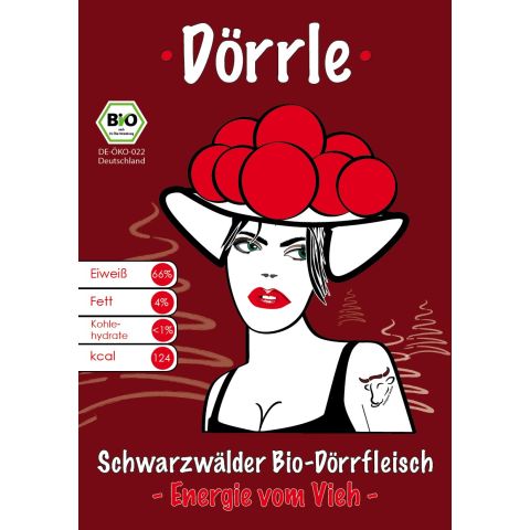 Dörrle - All natural Beef Jerky from Hinterwald Cattle
