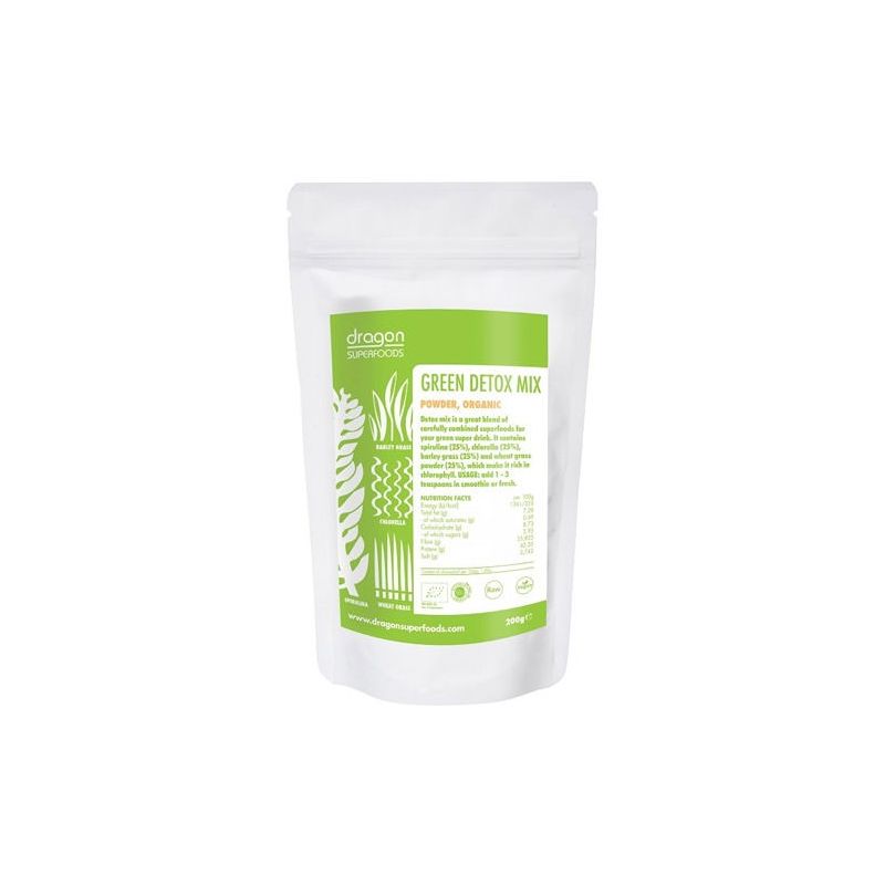 Green Detox Mix (with chlorella, spirulina, barley grass and wheat grass)
