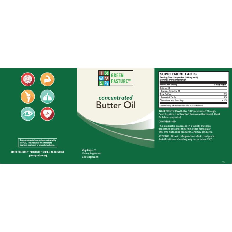 X-Factor Gold High Vitamin Butter Oil