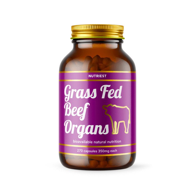 Grass-Fed Desiccated Beef Organ Complex (Liver, Kidney, Heart)