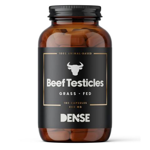 Grass-Fed Desiccated Beef Testicles (DENSE) (400mg)