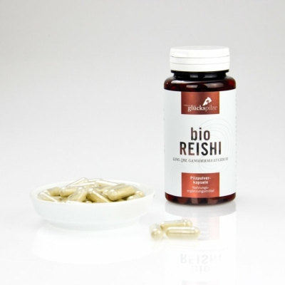Reishi (Ling Zhi) Kapseln - Ganoderma lucidum
