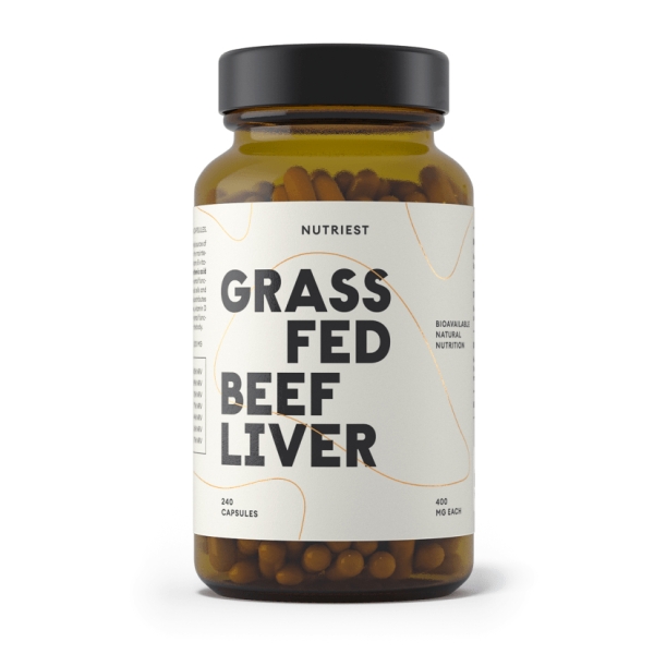 Grass-gefütterte Leber, gefriergetrocknet