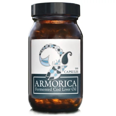 Armorica Fermentiertes Kabeljau-Leberöl - Kapseln