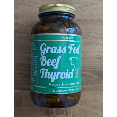 Thyroid & Lever (gräsmatad) från Nutriest