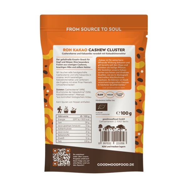 Balinese Cashew Cocoa Clusters from Big Tree Farms