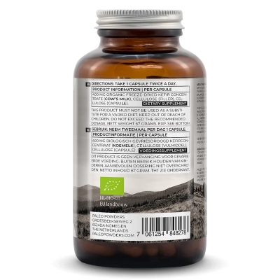Rinder-Hoden (grassgefüttert) plus Paleosoil Mineralien von Paleo Powders