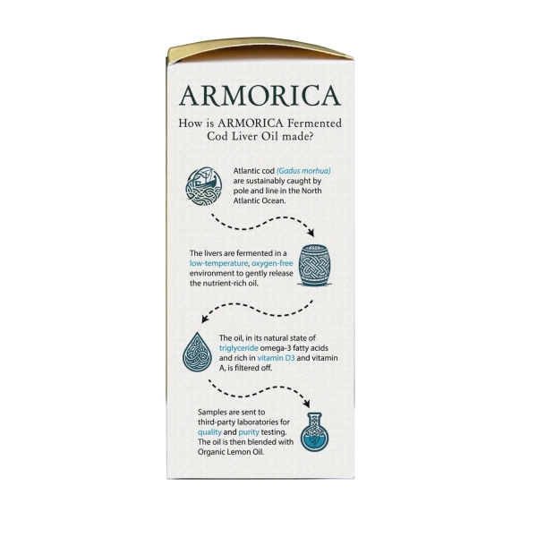 Armorica Gefermenteerde Kabeljauwleverolie - Vloeibaar