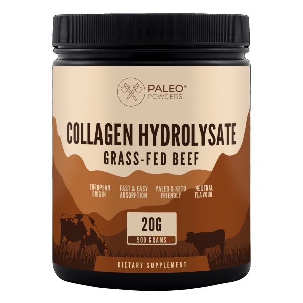 Hidrolizado de colágeno (procedente de la ganadería europea) - Paleo Powders