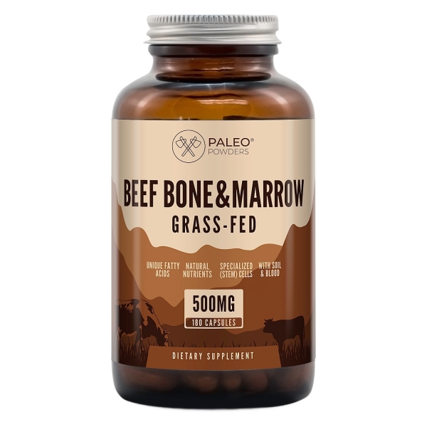 Midollo osseo, ossa, sangue e terreno di manzo (allevato ad erba) da Paleo Powders